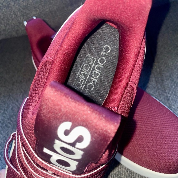 Adidas Lite Racer Adapt 7.0 in size 6.5 (women’s 7.5-8) in Maroon/Burgundy - Picture 3 of 5